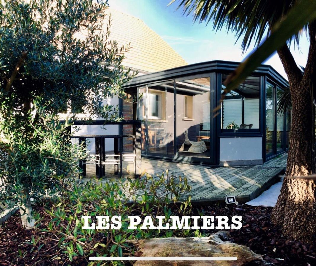 Les Palmiers Gite 7 Personnes Plages Du Debarquement Grandcamp-Maisy Exterior foto